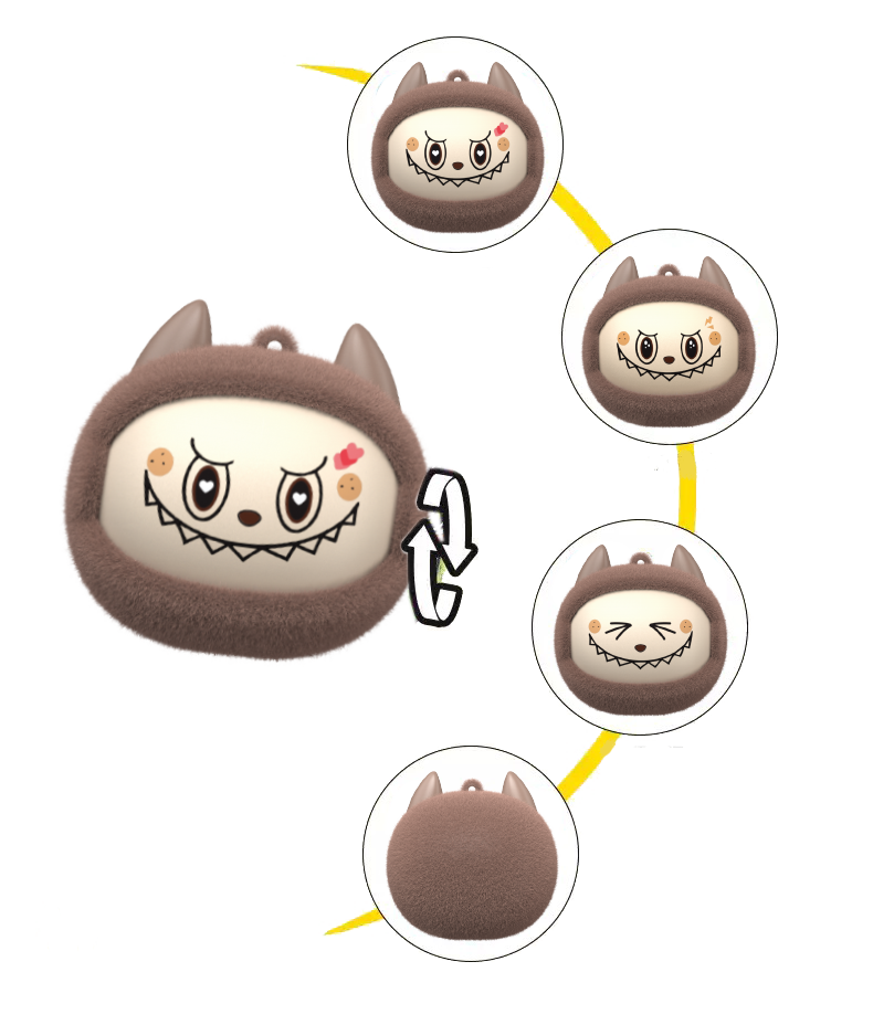 Face Changing Wireless Earbuds